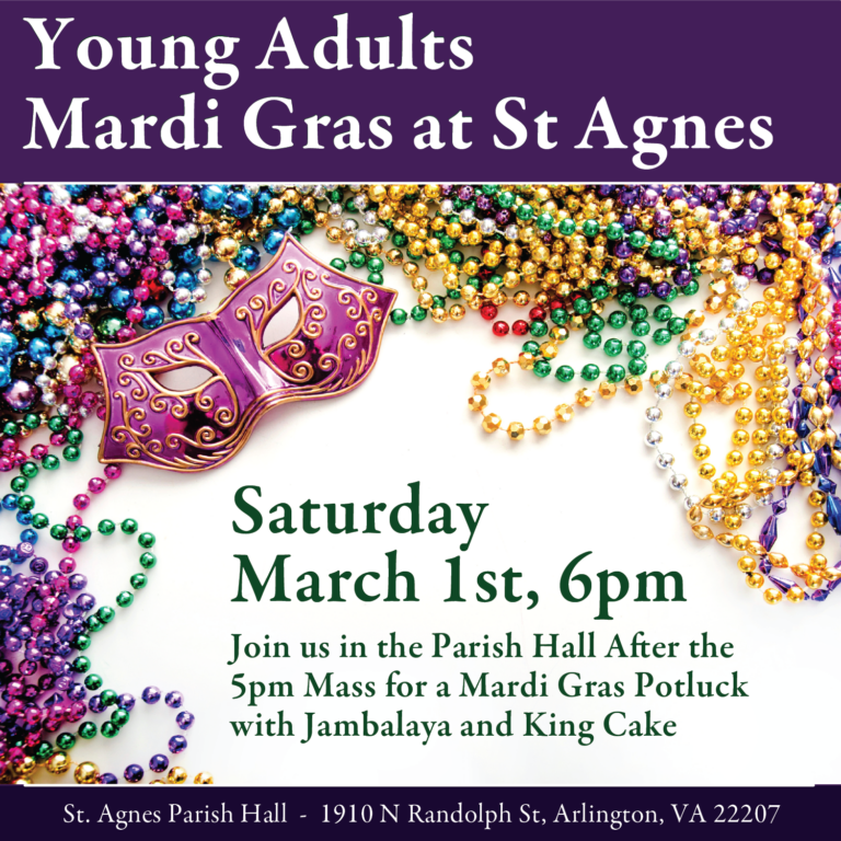 Young Adults Mardi Gras at Saint Agnes
