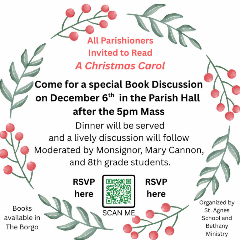 A Christmas Carol Book Discussion | Saturday December 6th